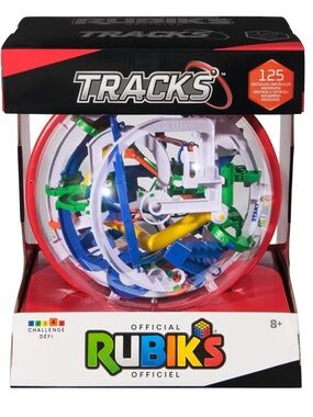 Rubiks Tracks 125 Maze Sphere Puzzle - Multicolor NEW Ball
